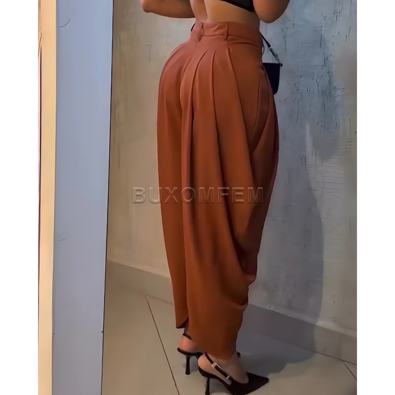 Pleated Loose Pants